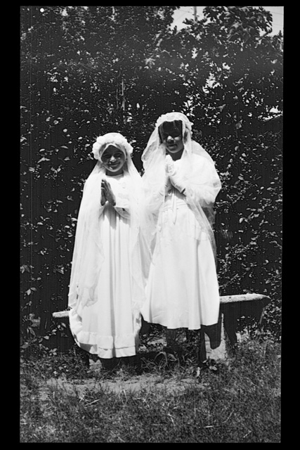 Bambine in occasione della Prima Comunione