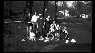 Gruppo in posa a Caslaccio