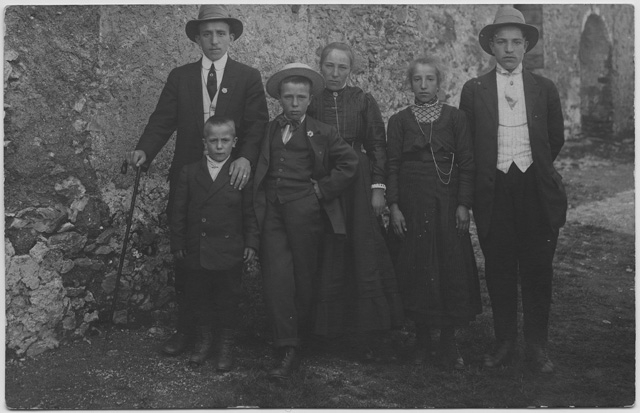 Gruppo in posa alla festa di San Lucio