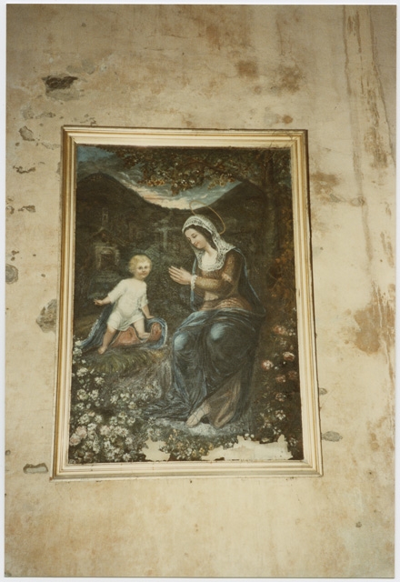 Dipinto della chiesa dei Santi Matteo e Maurizio a Cagiallo