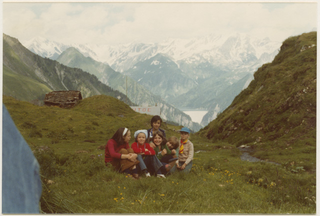 Gruppo Scout in gita alla Capanna Bovarina