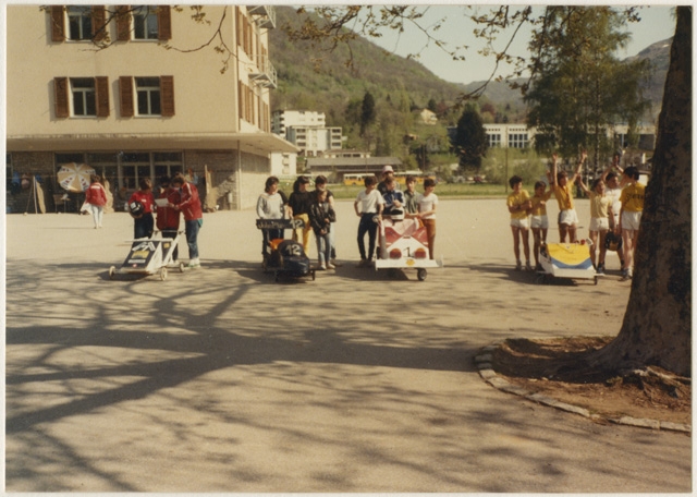Gara di go-kart organizzata dal gruppo Scout a Tesserete
