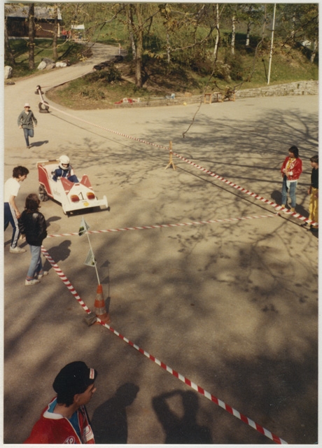 Gara di go-kart organizzata dal gruppo Scout a Tesserete
