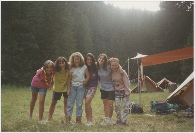 Scout in posa al campo estivo a Mon