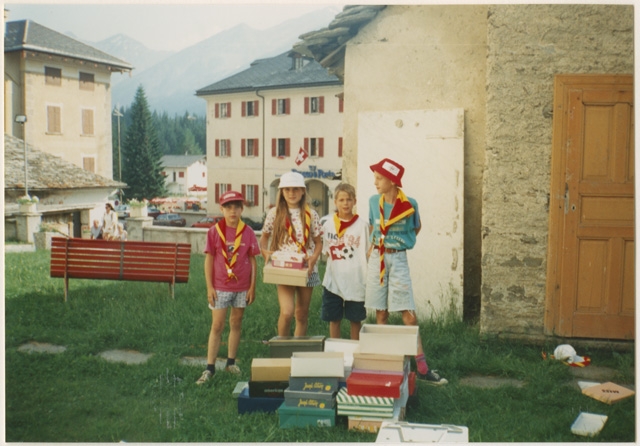 Campo estivo del gruppo Scout a San Bernardino