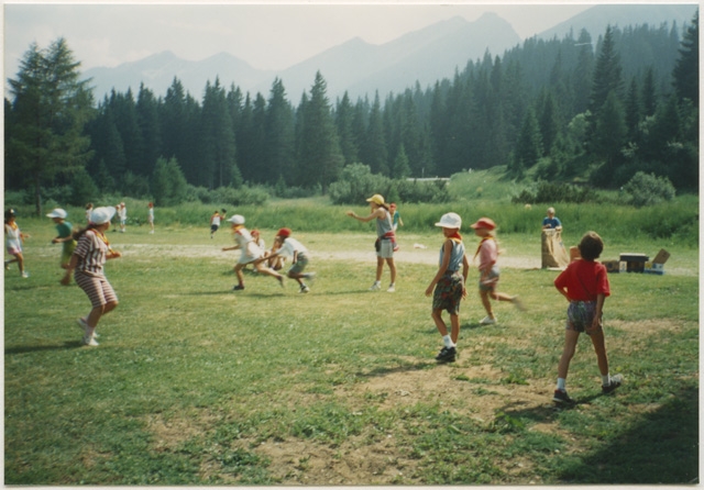 Scout al campo estivo a San Bernardino