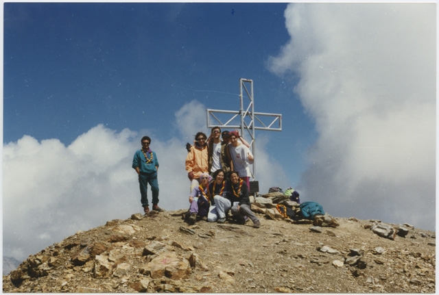 Gruppo Pionieri sulla vetta del Pizzo Stella