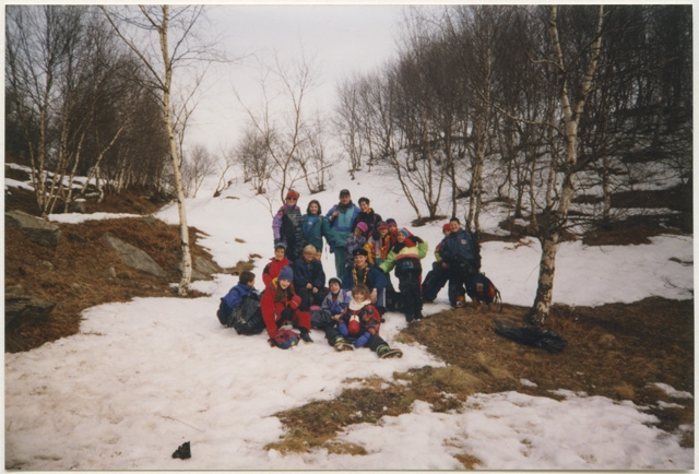 Gruppo Lupetti durante un'escursione a (?)