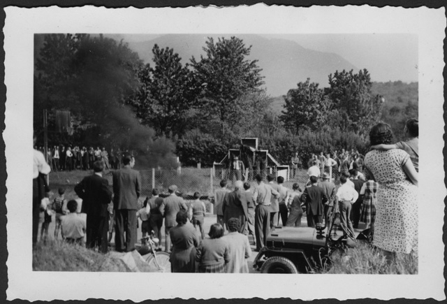 Esercitazione dei pompieri di Tesserete