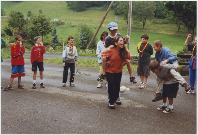 Campo estivo del gruppo Lupetti a (?)