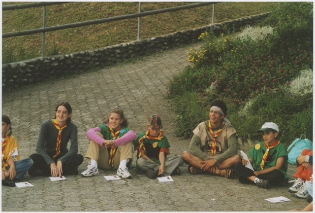 Campo estivo del gruppo Lupetti a (?)