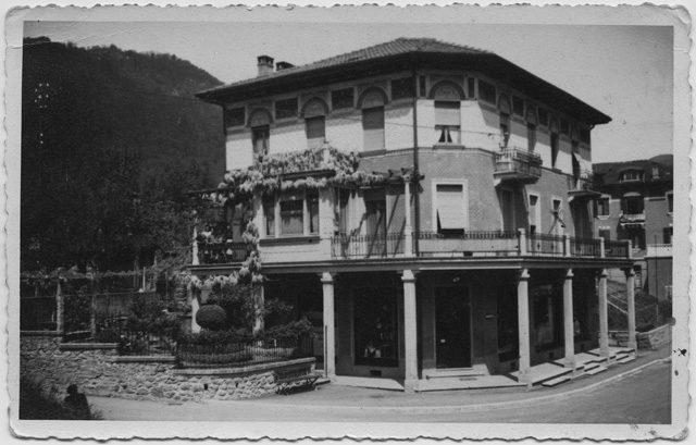 Veduta di Casa Besomi a Tesserete