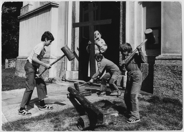 Celebrazione rituale del Venerdì Santo a Ludiano