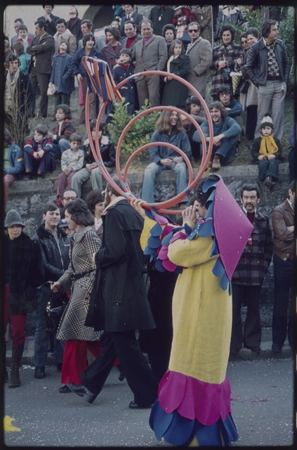Sfilata dei carri al carnevale di Tesserete