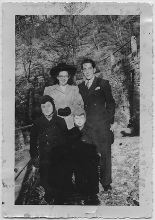 Famiglia Stampanoni in posa