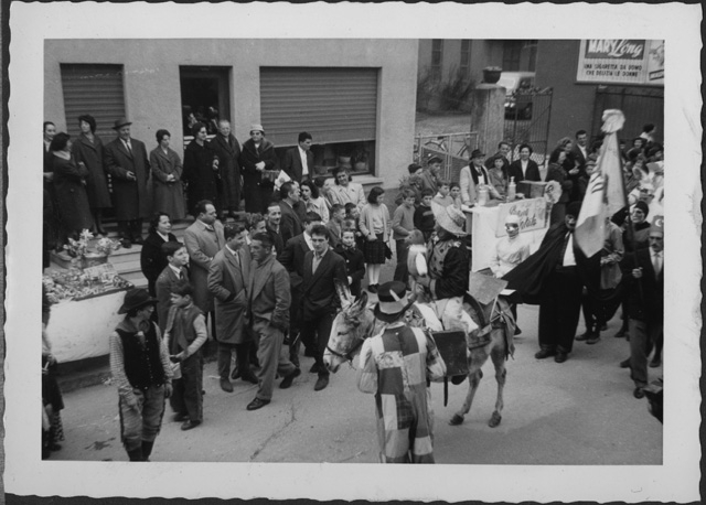 Carro di carnevale a Tesserete