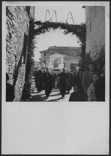 Passaggio della Madonna Pellegrina a (?)