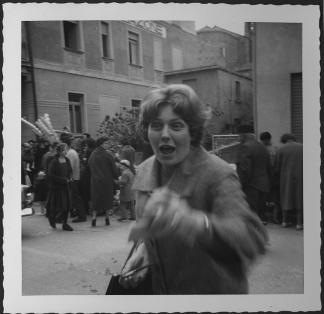 Ritratto di donna al carnevale di Tesserete