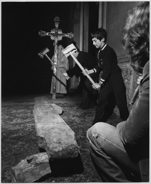 Celebrazione rituale del Venerdì Santo a Ludiano