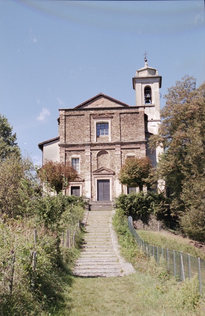 Veduta della chiesa di San Giorgio a Origlio