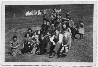 Gruppo in posa a Odogno