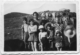 Gruppo in posa ai monti di (?)