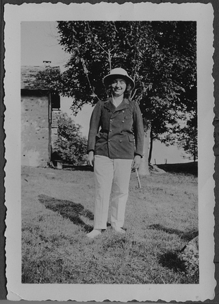 Donna con cappello ai monti di Condra