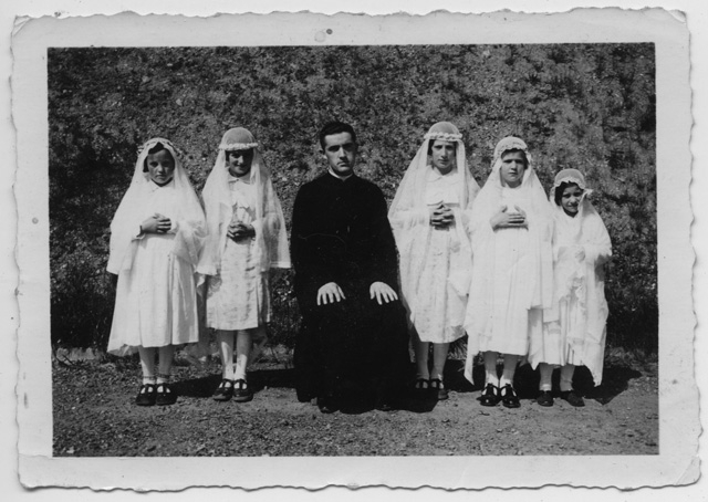 Ritratto di bambine alla Prima Comunione