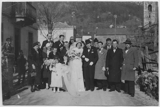 Matrimonio di Pia Rovelli e Remo Canonica a Sala Capriasca