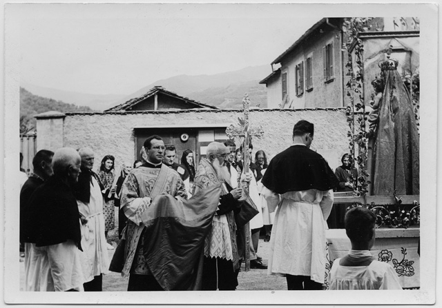 Passaggio della processione della Madonna del Carmine
