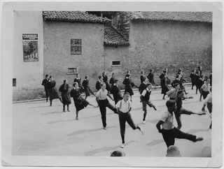 Esami di fine corso delle scuole elementari di Tesserete