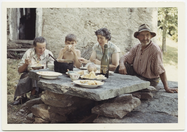 Pranzo all'aperto ai monti di Lascian