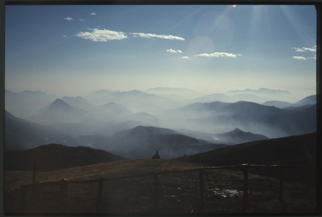 Veduta dalla Capanna del Monte Bar