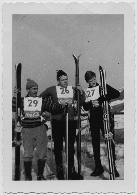 Gara di sci al Monte Bar