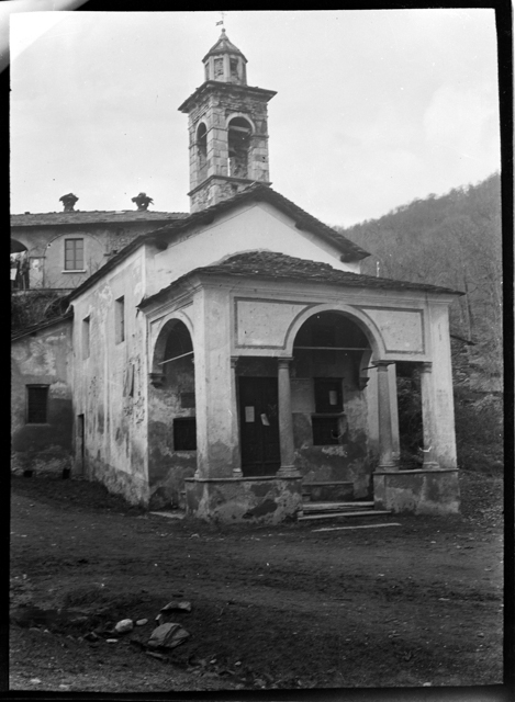 Veduta dell'oratorio di Santa Lucia a Cagiallo