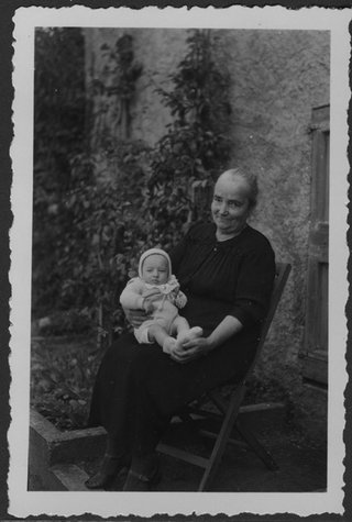 Ritratto di donna con bambino