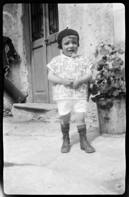 Ritratto di Enrico "Cheto" Besomi a Tesserete