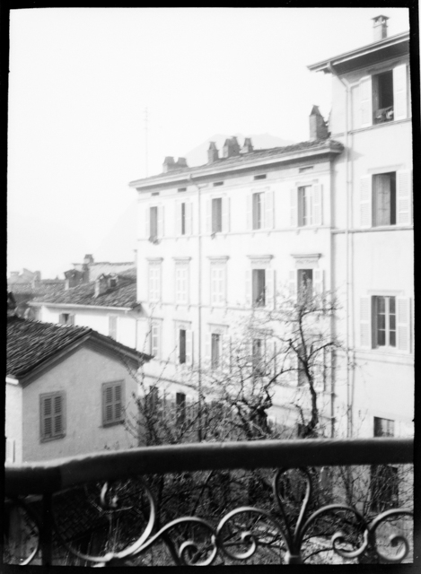 Vista su edifici a Lugano