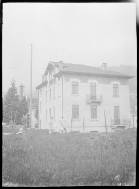 Veduta di casa Colombo a Tesserete