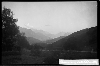 Veduta verso il golfo del Ceresio da Gola di Lago