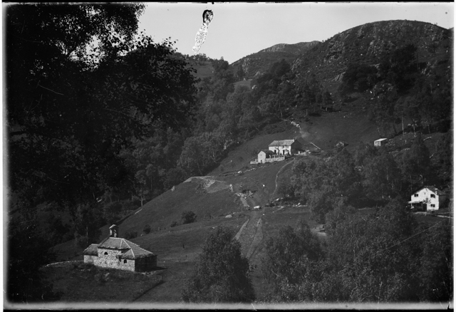 Veduta dei monti di Gola di Lago