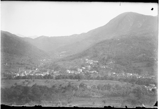 Veduta della Capriasca dai boschi di San Clemente