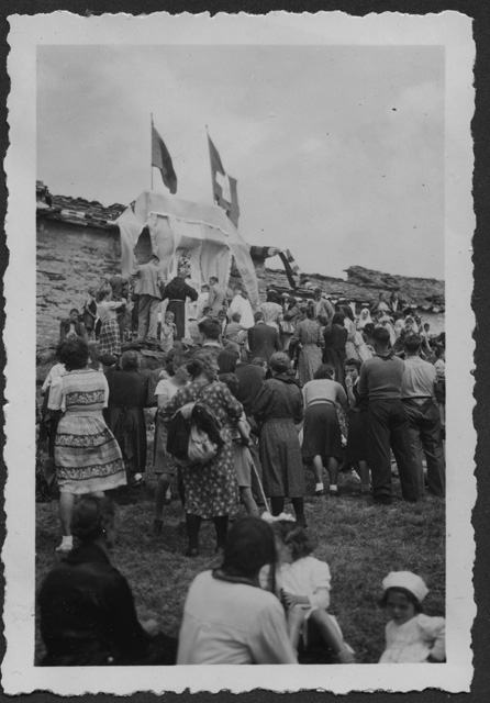 Messa in Brena, Gola di Lago, per l'arrivo della Madonna del Sasso