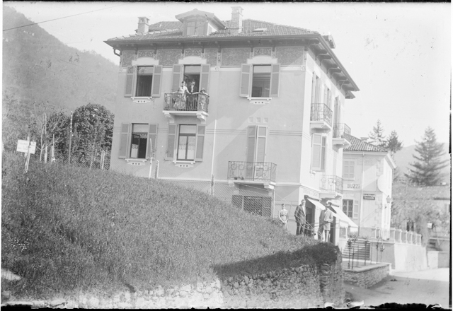 Veduta di Casa Colombo a Tesserete