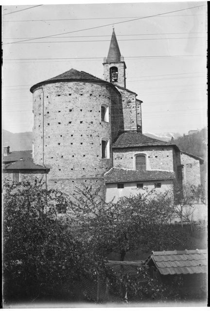 Veduta della chiesa di S. Stefano a Tesserete
