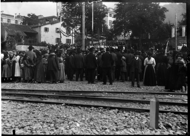 Inaugurazione della ferrovia Lugano-Tesserete