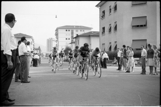 Gara ciclistica a Cassarate