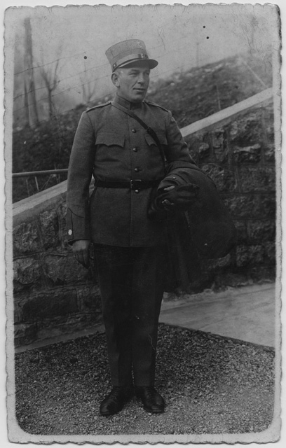 Amedeo Balestra, guardia di confine a Maglio di Colla