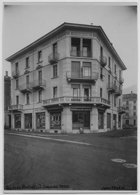 Veduta di Palazzo Bottinelli a Lugano