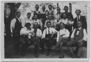 Escursionisti in posa